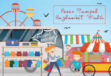 Pasar Tumpah Penghambat Mudik