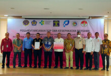 SOP Pelayanan Kedatangan Kapal di Pelabuhan Tanjung Priok Ditandatangani